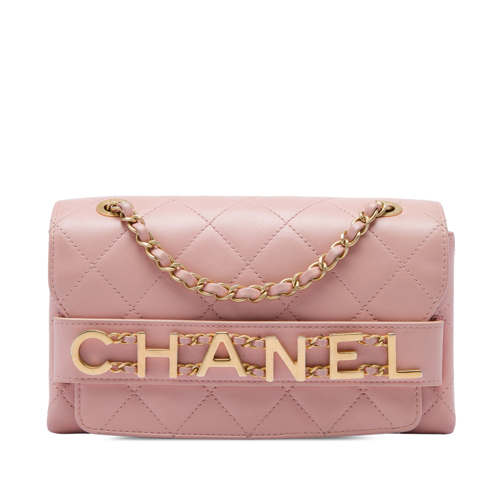 Pre-Loved Chanel Small Quilted Calfskin Enchained Flap